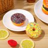NUOLUX 6pcs Donut Models Realistic Donuts Donut Floats Donut Squeezes Food Bread Models Party Decorations Home Decorations Dollhouse Donuts Food