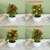 Artificial Plant Decoration With Plastic Craft For Home Office Decor