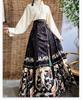 2024 Autumn Women's Phoenix Dance Print Hanfu Set - Ming Dynasty Inspired Chinese Daily Wear