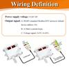 Digital Display Transmitter with Temperature Humidity Sensor Probe RS485 Analog 0-5V 0-10V 4-20mA Waterproof Temperature Sensors