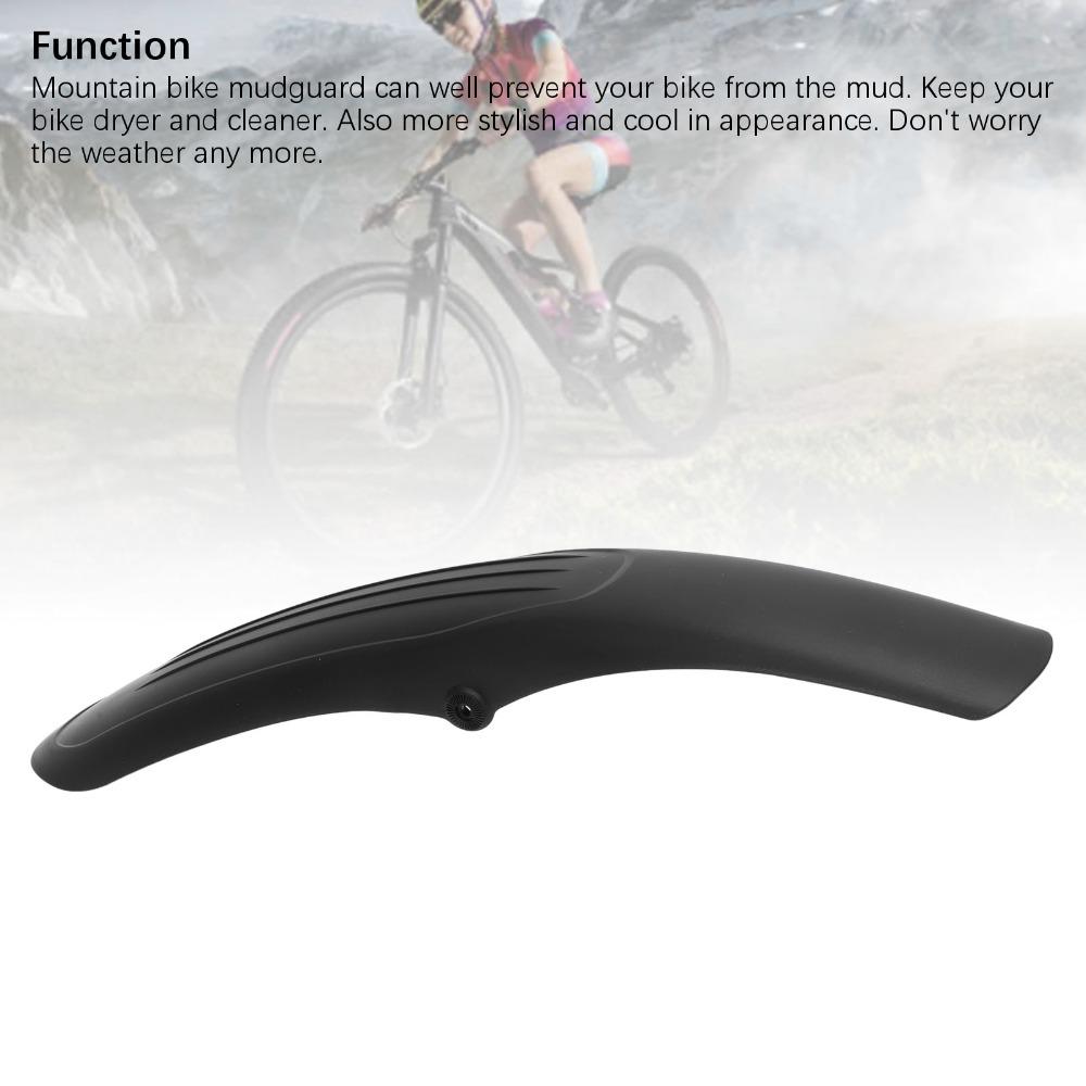 Widened Bike Mudguard Universal Mountain Bike Mudguard for 26/27.5/29 Inch Bikes Bike Accessories