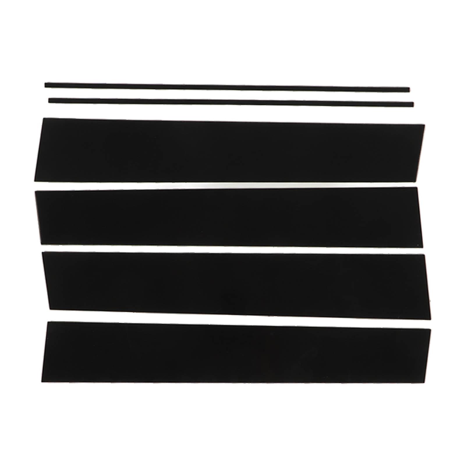 

6 шт. Накладки на стойки B, отделка дверей, глянцево-черные, внешние, наклейки на окна боковых дверей для Odyssey 20052010