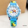 3D Cartoon Excavator Quartz Digital Watch for Kids