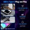 Wireless Gaming Hdset with 2.4GHz/ /Wired Modes, RGB Lighting Game Hdphones with Noise Canceling Mic, 7.1 Surround Sound, for PC, Game Console,