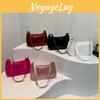 Chic Korean Style Solid Color Handbag Small Size For Everyday Use With Comfort