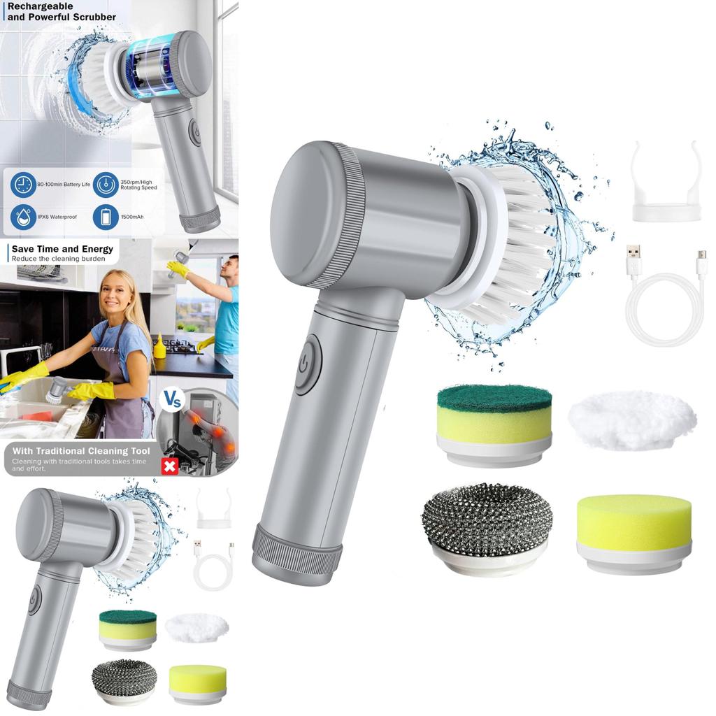 Home Multifunctional Wireless Handheld Electric Cleaning Brush For Home Use