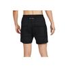 Nike Jednokolorowe Szorty z Logo i Sznurkiem Szybkoschnące Męskie Spodnie Czarne DX0367-010