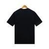 2215 Amiri 2025 Sommar Ny Herr- och Dam Lös Högkvalitativ Bomull Plus Size T-shirt Par T-shirt