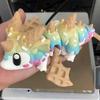 3D-gedruckte Blaubeer-Käsewaffel-Flugdrache für Heimdekorationszubehör Figur Raumdeko Kindergeschenk