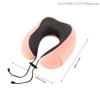 Soft Travel Pillow U Shaped Travel Healthcare Memory Foam Slow Rebound Filler Neck Cervical Airplane Pillow Neck Cushion