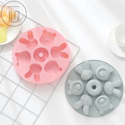 Stampo in silicone per cartoni animati, stampo per dolci, sapone fatto a mano, cioccolato, ghiaccio, torta, stampo per torta di riso