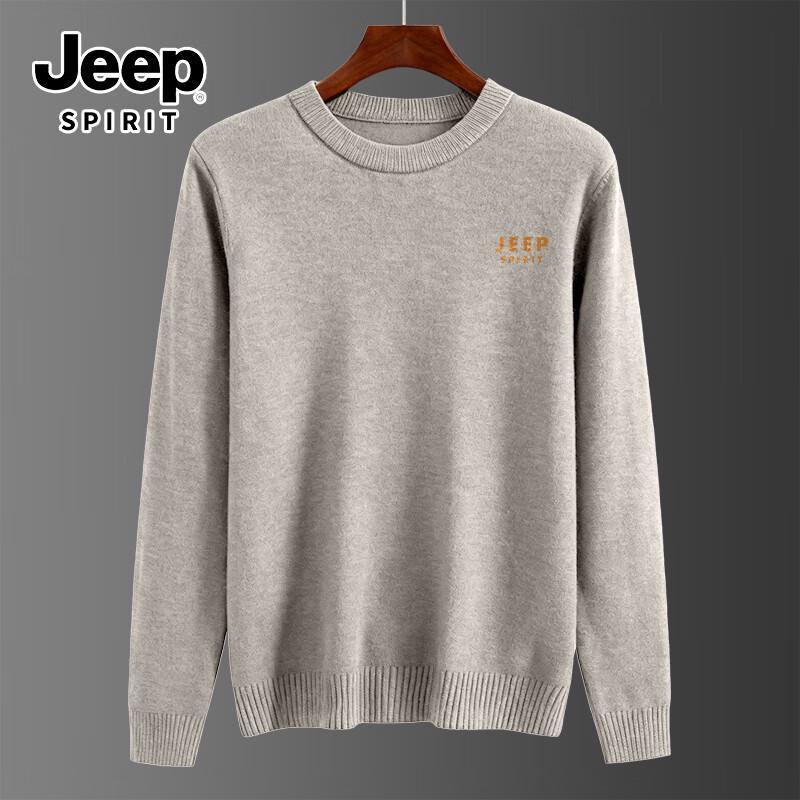

JEEP SPIRIT Men s Wool Blend Pullover Sweater