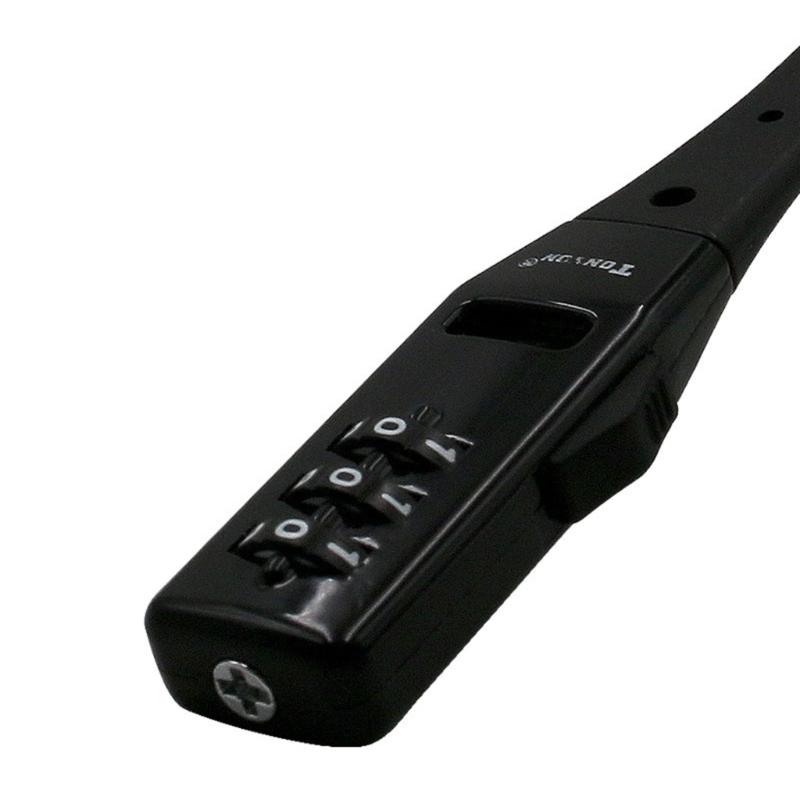 Bicycles Lock, Multifunction Adjustable Bicycles Lock Zips Tie Lock Bikes Luggage Scooter Lockers with 3 Digit Passwords