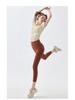 Women's Nude Feel Quick-Dry Yoga Crop Top - Short Sleeve, Sexy & Sports-Ready