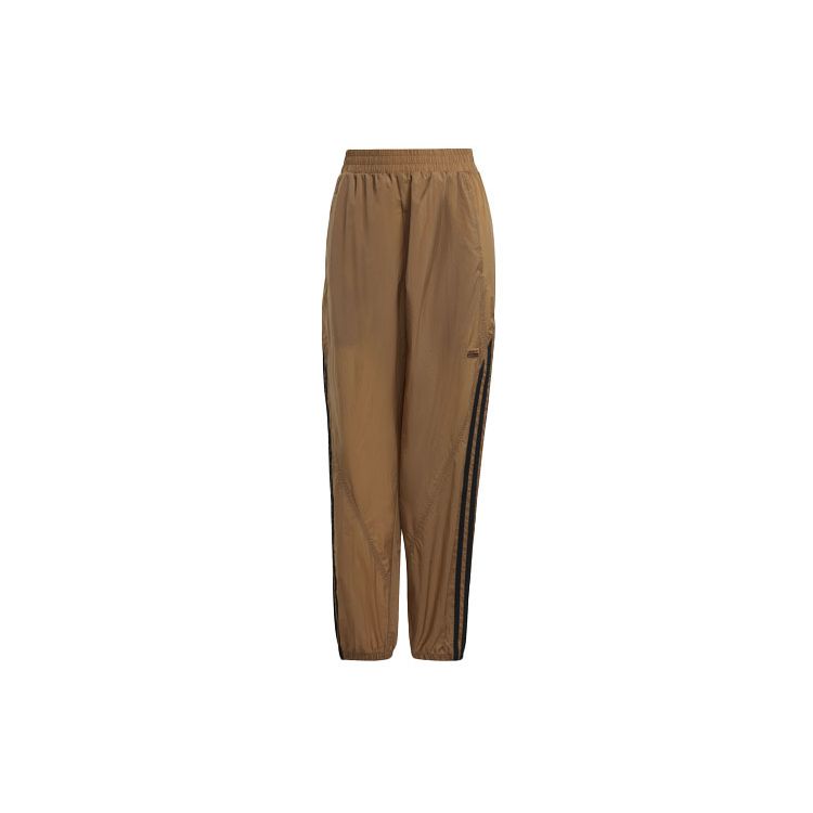 

Adidas Originals Track Pant Three Stripes Retro Jogger Knitted Sports Pants Women Bottoms Cardboard-Yellow GN4274 30