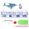 Diamond Painting Pendant DIY Crystal Dolphin Wind Chime 5D Diamond Painting Pendant Decoration Gift