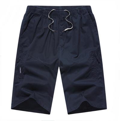 Seven Points Shorts for Men In Summer, Thin Fit, Plus Size, Loose Fit, Middle-aged and Elderly, Elastic Waist, Sports Pants, Work Pants for Men