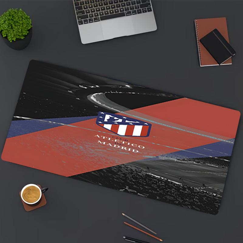 Fußballverein Aufdruck Mauspads, für Tastaturauflage Laptop PC Matte für Büro Home Office Nutzung, Schreibtischdekoration, Perfektes Geburtstagsgeschenk für Gamer