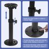Adjustable Tables Pedestal Mount One-Leg Lifting System Multi-Function Table Base Mount 27.5In for RVs Marine Boat Yacht