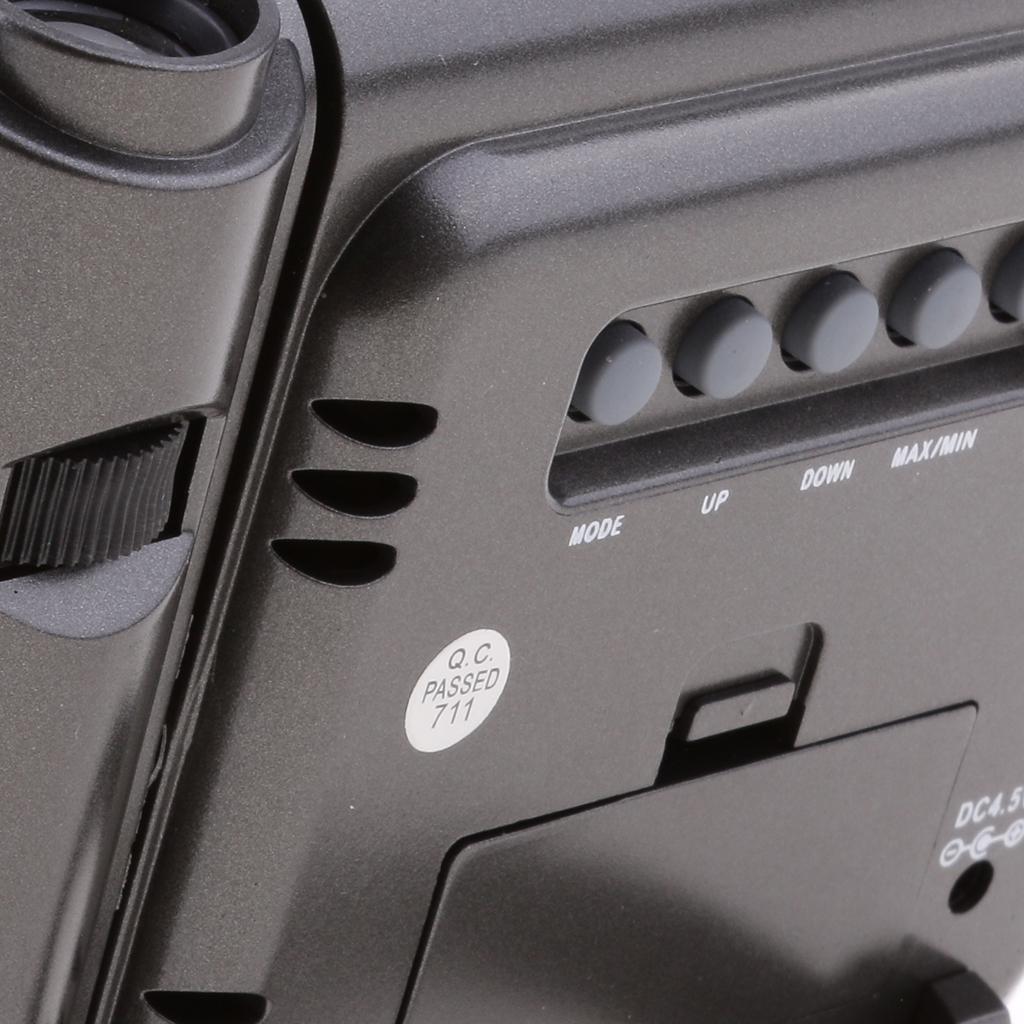 Projection Digital Weather LCD Snooze Alarm Clock Color Display W/ LED