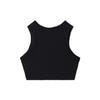 Nike Sportswear Essentials Ribbed Crop Tank Top Women Tops Black FB8280-010