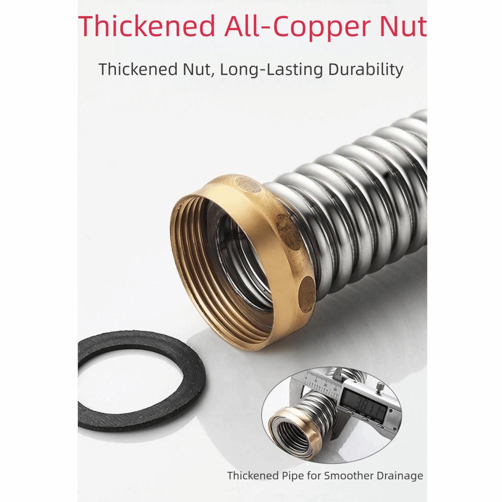 Deodorant Kitchen Sink Drain Pipe Anti Rat Bite Sink Garbage Filter  Single Tank