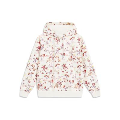 Full Print Hooded Sweatshirt Women Tops Off-White AWDU032-8