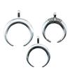 4pcs Charms Horn Antique Silver Color Crescent Moon Charms Pendants For Bracelets Crescent Moon Charms Wholesale