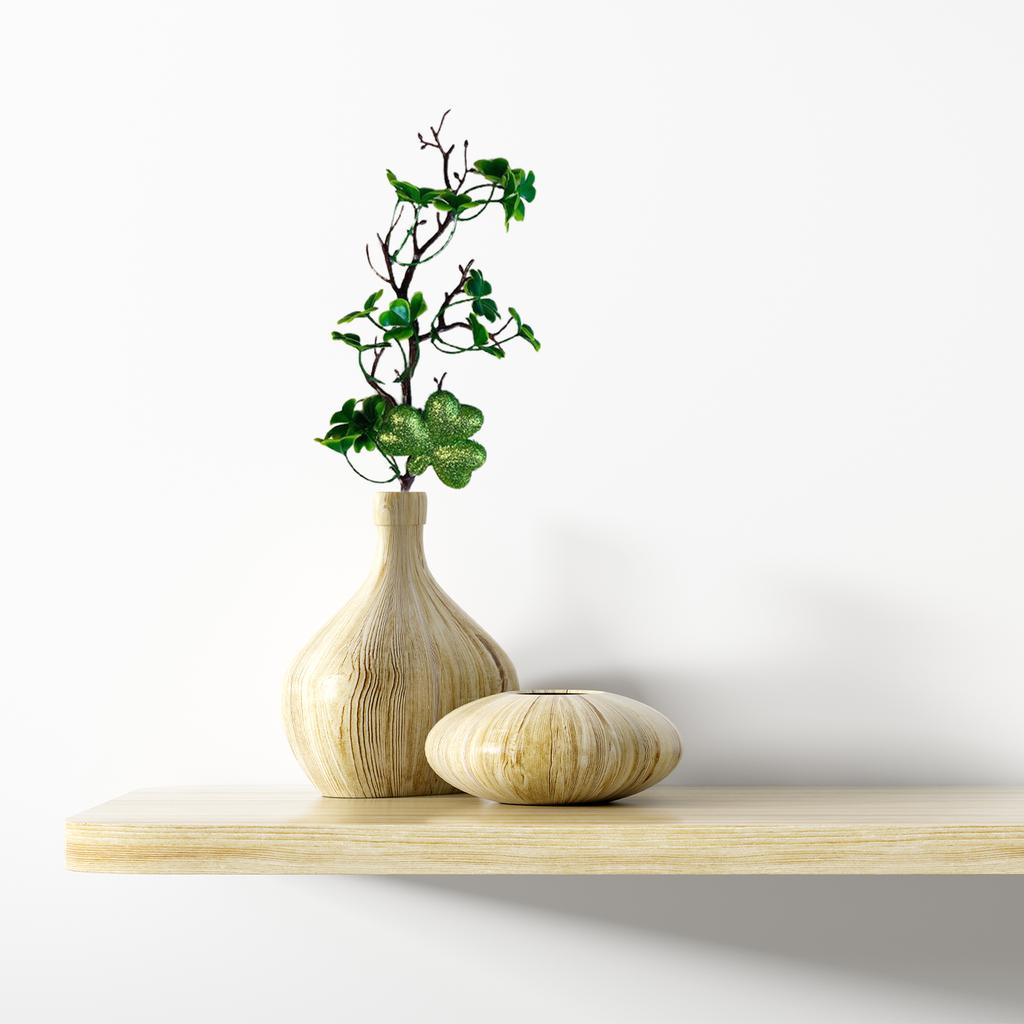 Kunstbloemenstruik Levendige Kleuren Duurzaam Plastic Levensgetrouw Veel Gebruikt Nep Klaver Stengel