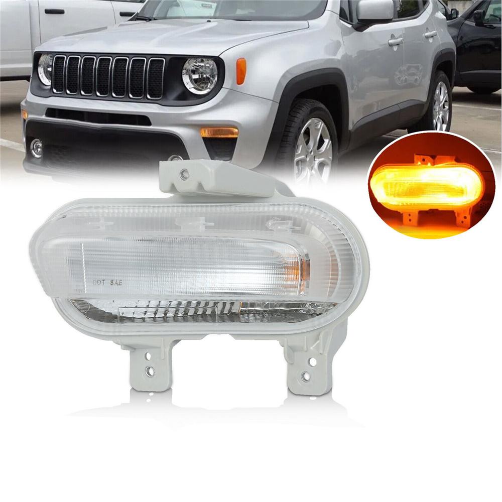 Left & Right Halogen Turn Signal Light Lamps For Jeep Renegade 2019 2020 2021 22
