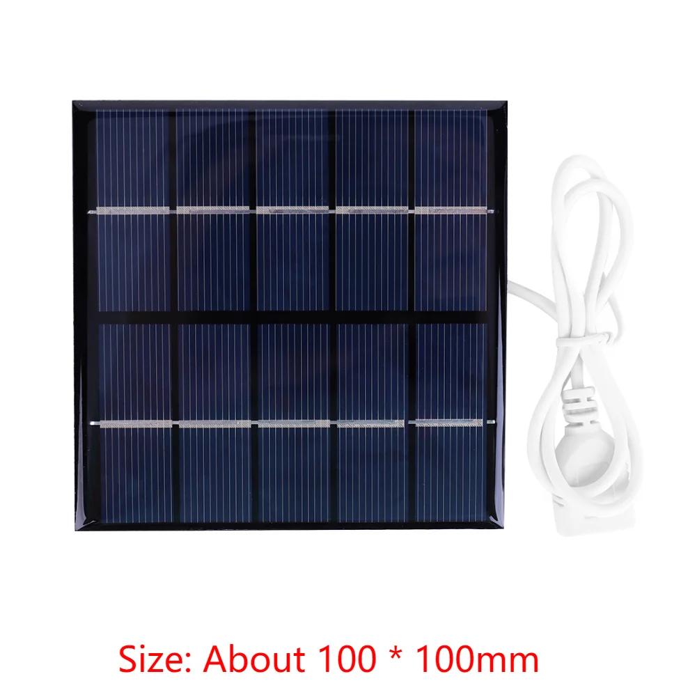10W 5V Portable Solar Battery Charger USB Output 900MA Battery Charger Solar Panel Lightweight Scratchproof for Phone Power Bank