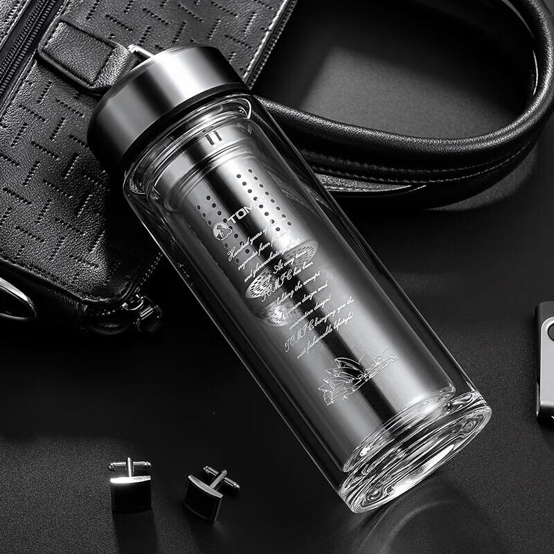 TOMIC TG8202102 Double-Layer Glass Cup