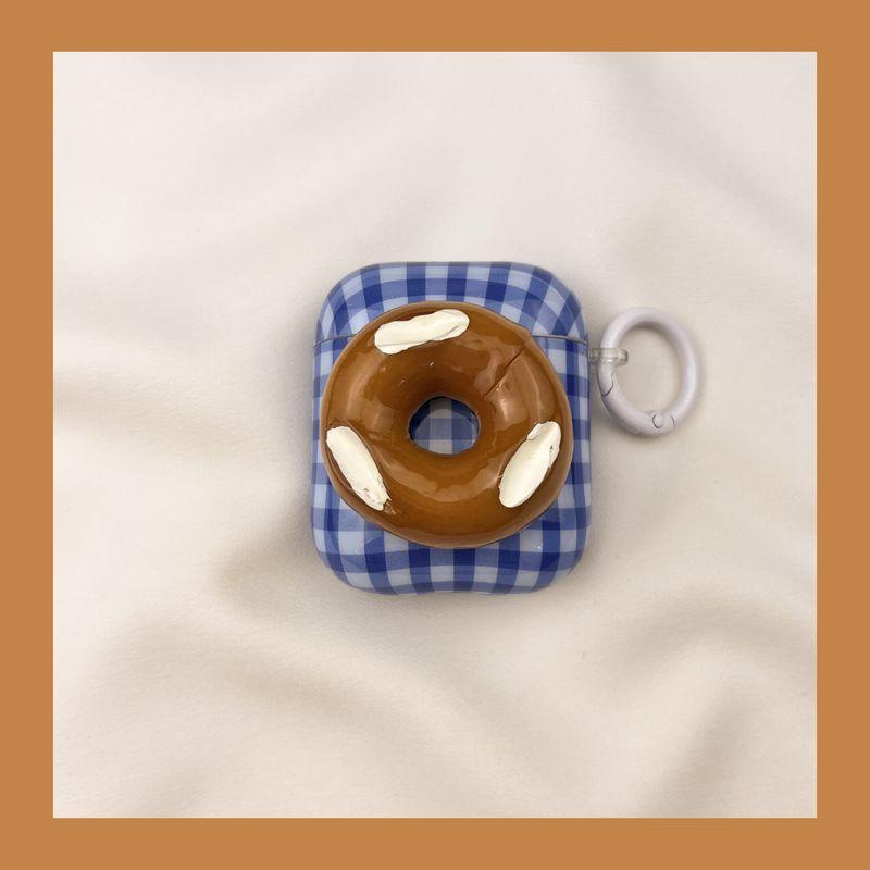 

Case Airpod3 Applicable to Apple Pro Earphone Case Second Generation Wireless Bluetooth Third Generation Aipods2 Generation Fourth Generation 5 Boxes AirPods Pro [Blue Plaid Bago] Send Hook