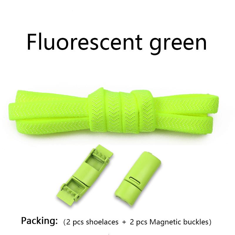 No Tie Shoelaces Magnetic Shoe Laces Clip Without Ties Shoelace Flat Elastic Laces for Sneakers Rubber Laces Stretch Shoestrings