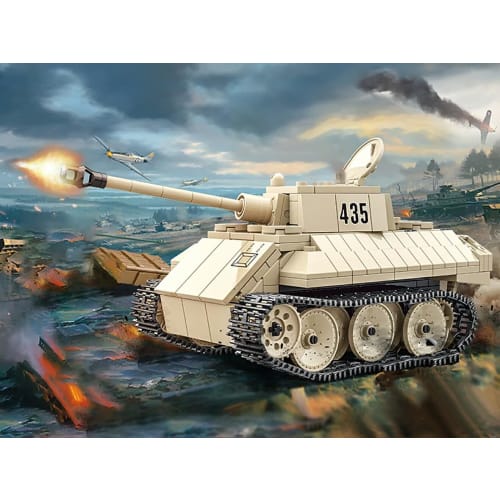 AFM VK 1602 Leopard Light Reconnaissance Tank 458 Blocks