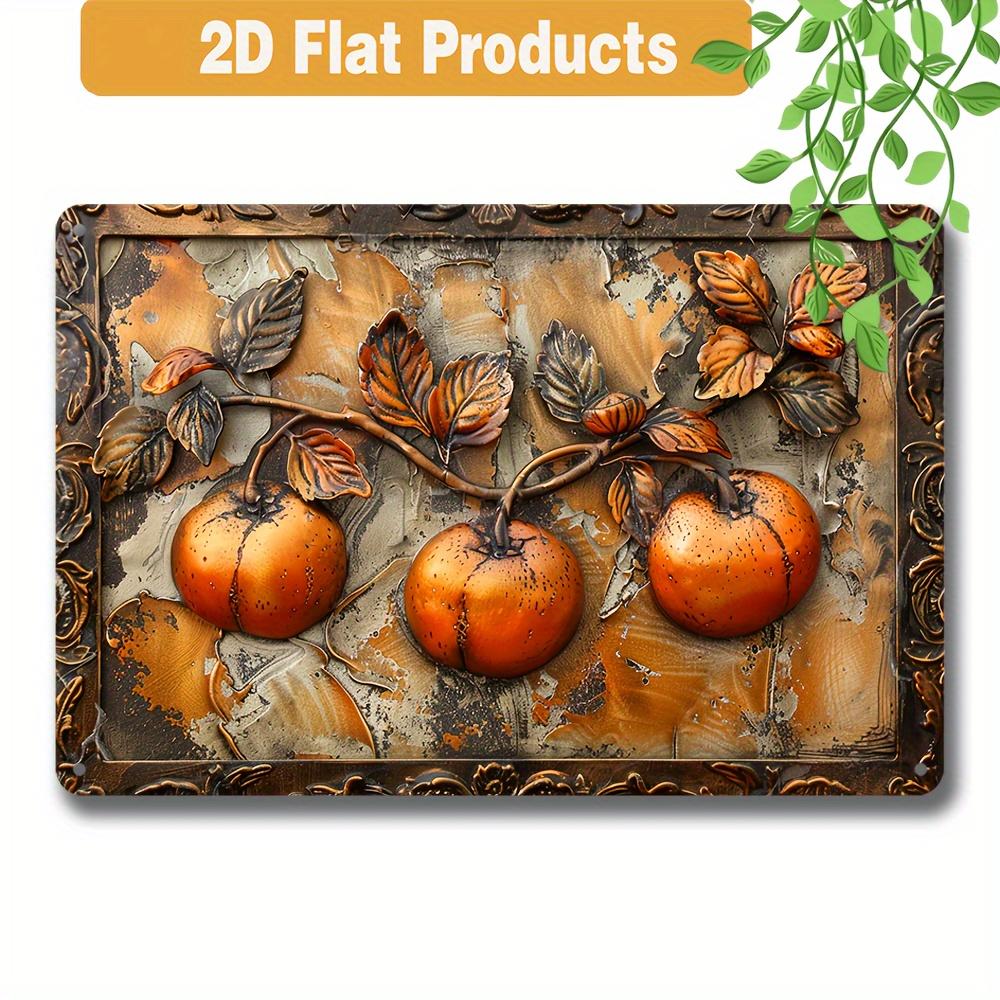 FJ Vintage Metal Tin Signs 2D Flat Printing  Posters  Room Wall Home Farmhouse Decor Room Decoration