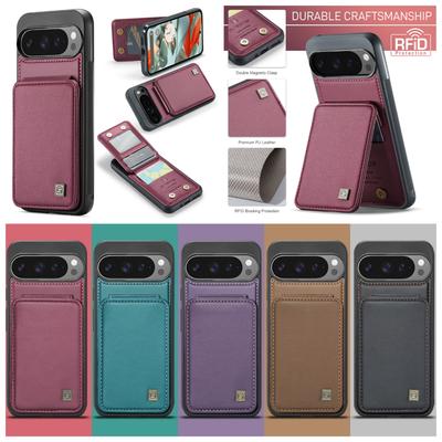 Für Google Pixel 8/Pixel 8 Pro/Pixel 9/Pixel 9 Pro/Pixel 9 Pro XL. Kartenhalter-Funktion Premium PU Leder Handyhülle