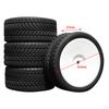 4Pcs 65mm Wheel Tires Spare Replace Part for HPI DIY