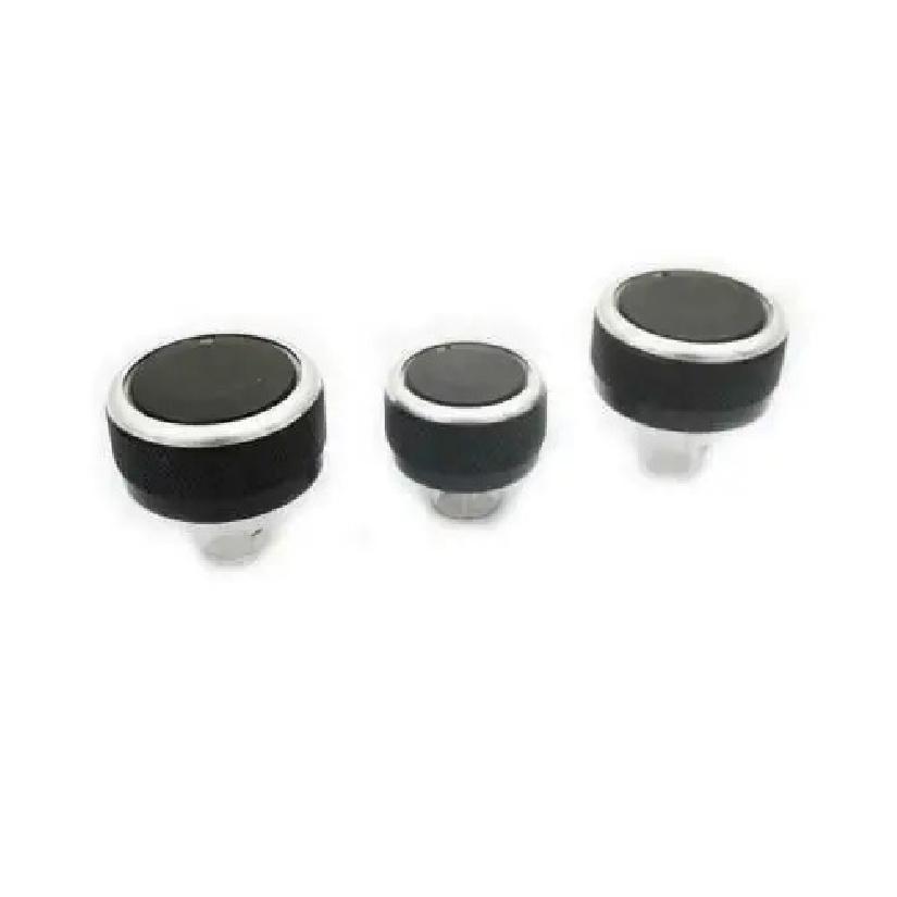 Replacement Part Heater AC Control Dial Round Knob Black For VW Golf Jetta Bora MK4 1.8T 2.0 TDI