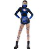 Hot Women Adult Sexy Ninja Costume Anime Dragon Samurai Ninja Cosplay Jumpsuit Uniform Sexy Suit