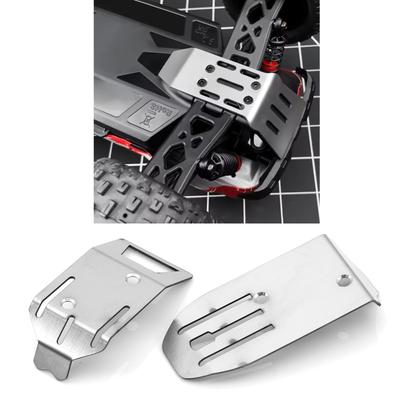 Remote Control Chassis Plate for ARA2106 Protective Skid Plate Car Model Stainless Steel Chassis Protective Armors