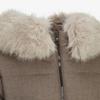 The North Face Women S rdS Down Coat Marana Wool Dark Beige
