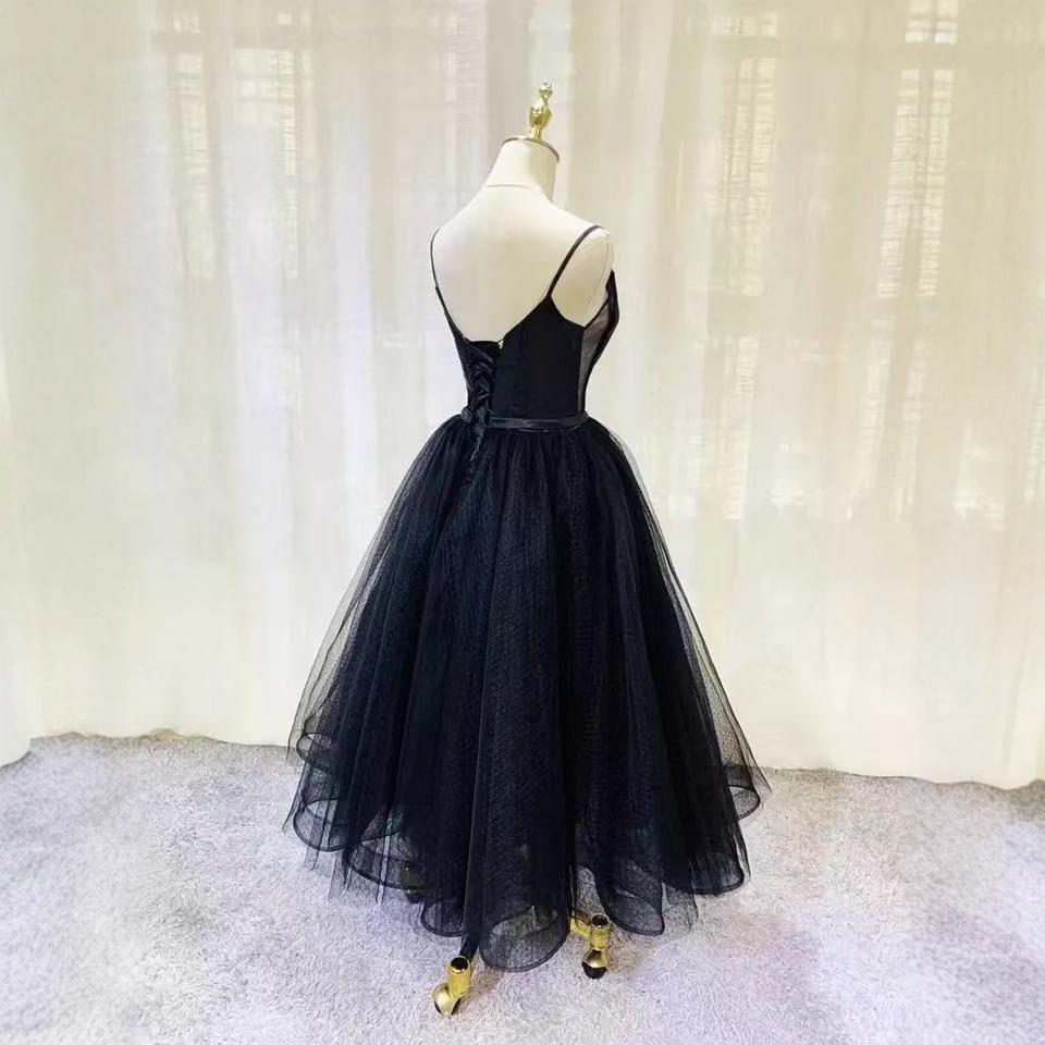 Vocal Bel Canto Student Exam Art Exam Evening Dress Female Performance Dance ** Singing Performance Dress Black Long Troupe
