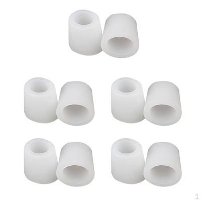 10pz Rimuovi Calli, Manicotti per Vesciche, Separatori per Dita del Piede, Bianco