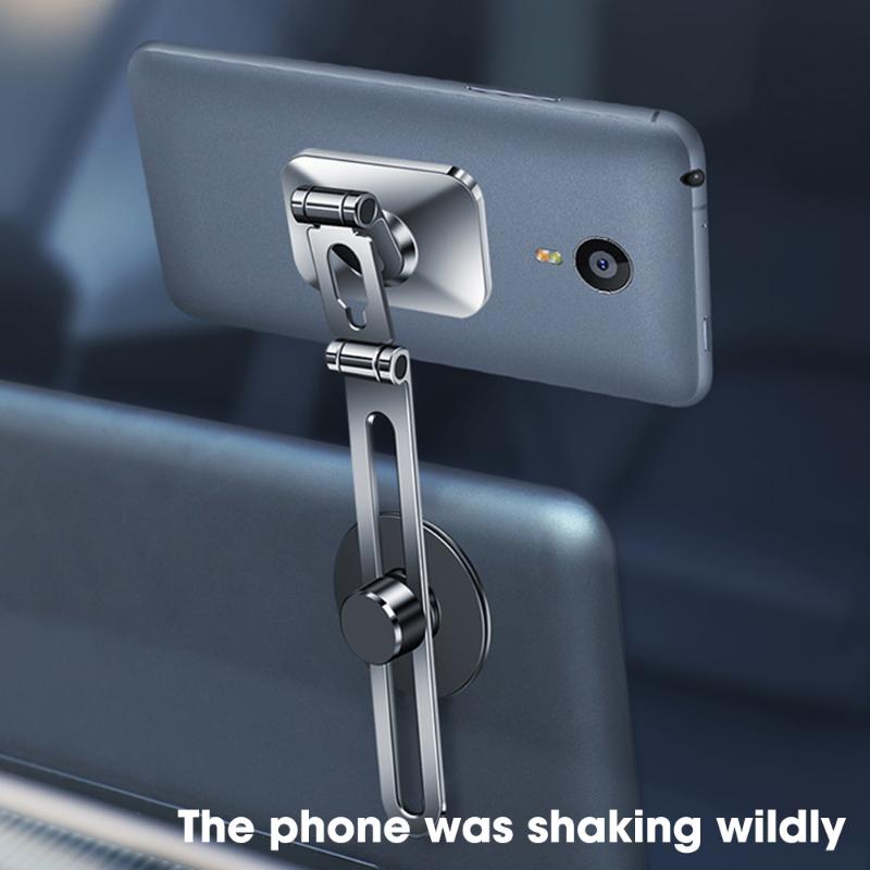 New Magnetic Car Phone Holder 360 Degree Rotating Hidden Folding Design Universal GPS Navigation Bracket Stand for  IPhone 13 14