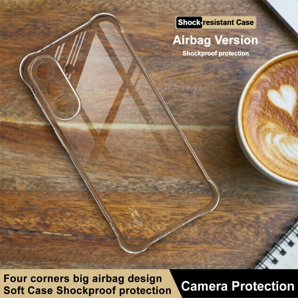 IMAK For Samsung Galaxy A37 5G Case TPU Phone Cover Airbag Shockproof Protection