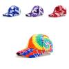 Trendy Tie-dye Baseball Cap For Summer Outdoor Activities And Sun Protection For Teens Characters Included)