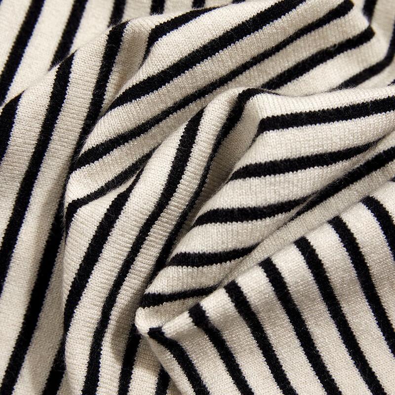 Women's Fine Stripe Knit Cardigan