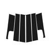 Glossy Black Carbon Fiber Window Door Deal B C Pillar Post Cover Sticker For Jeep Compass MK49 2006-2015 2007 2008 2009