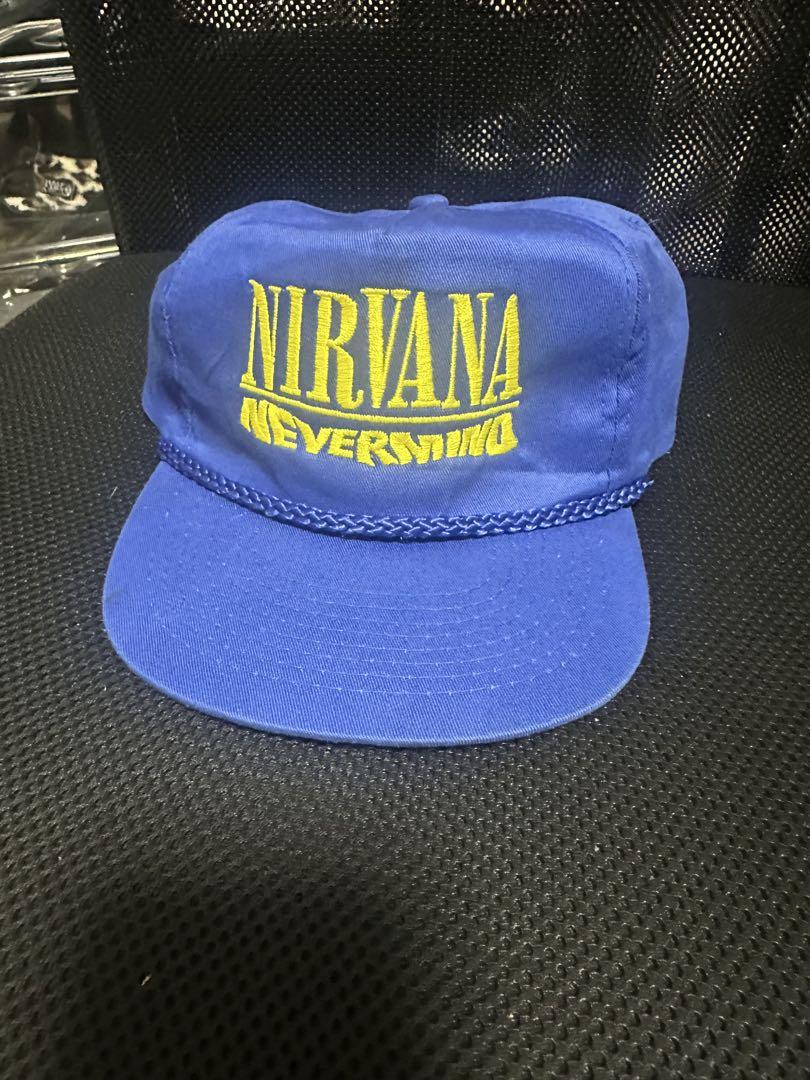 

[USED] NIRVANA NEVERMIND Vintage Cap, Blue